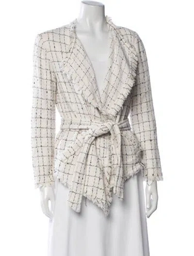 Pre-owned Iro Tweed Pattern Jacket In Neutrals