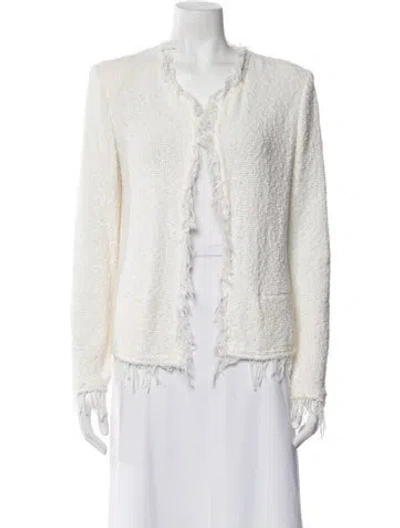 Pre-owned Iro Tweed Pattern Jacket In Neutrals
