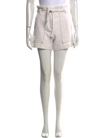 Pre-owned Iro Tweed Pattern Mini Shorts