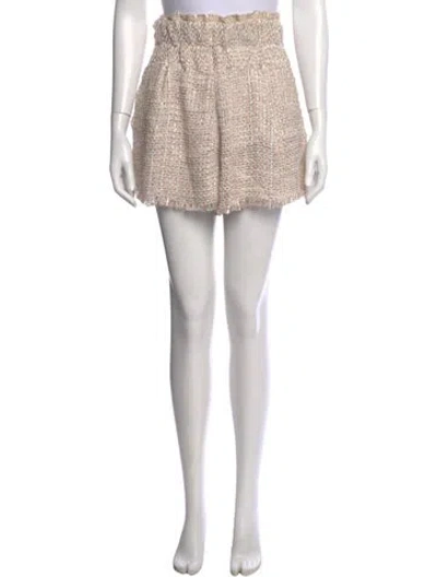 Pre-owned Iro Tweed Pattern Mini Shorts W/ Tags