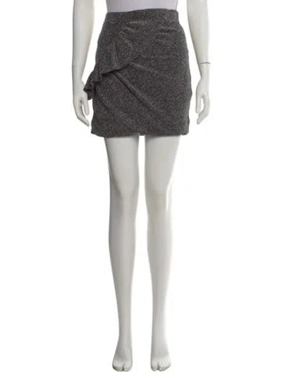 Pre-owned Iro Tweed Pattern Mini Skirt W/ Tags In Multi