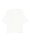 Iro Boxy Silhouette Short Sleeves Top In White