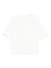 Iro Boxy Silhouette Short Sleeves Top In White