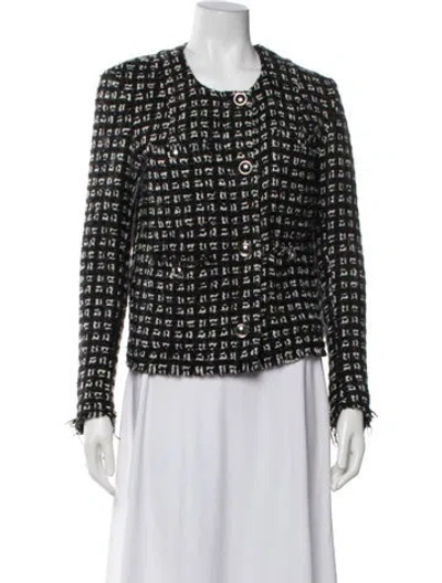 Pre-owned Iro Tweed Tweed Pattern Evening Jacket In Multi