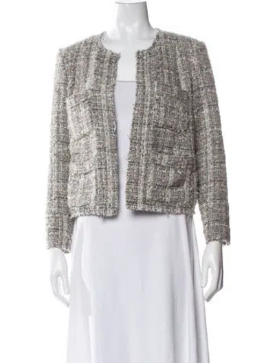 Pre-owned Iro Tweed Tweed Pattern Jacket In Neutral