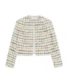 Iro Veste Multicolore En Tweed Miora In White