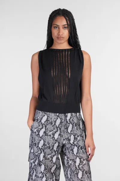 Iro Ulzie Topwear In Black Viscose