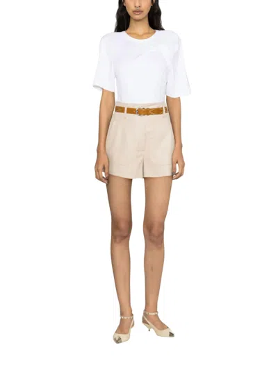Iro Umae Pleat Detail Shirt In White