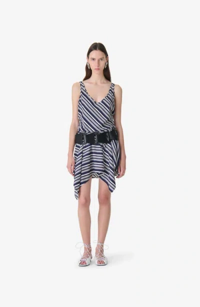 Iro Unya Sleeveless Dress In Blue