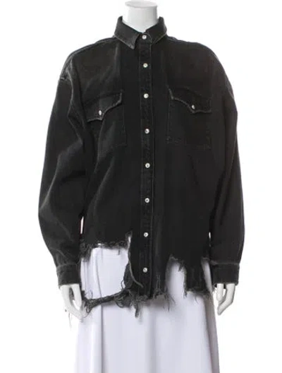 Pre-owned Iro Utility Jacket In Gray