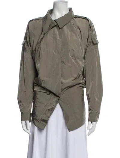 Pre-owned Iro Utility Jacket W/ Tags In Green