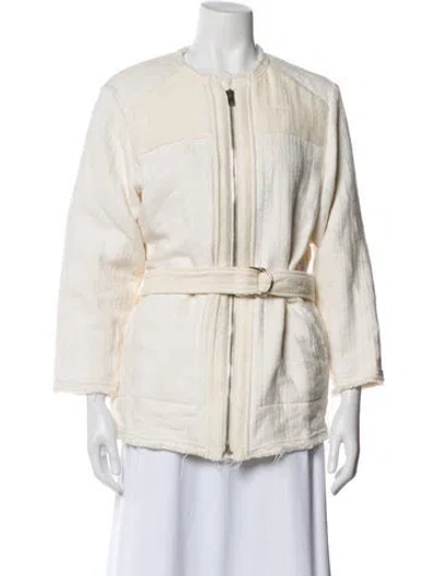 Pre-owned Iro Utility Jacket W/ Tags In Neutral