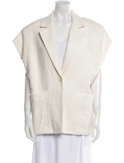 Pre-owned Iro Uvani Linen Vest In Neutral