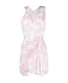 Iro Synthetic Fibers Dress In White