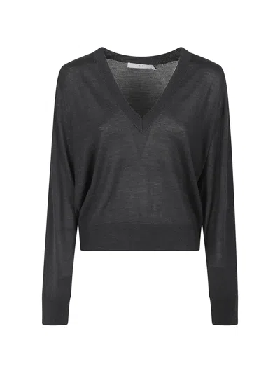 Iro V-neck Sweater In Black