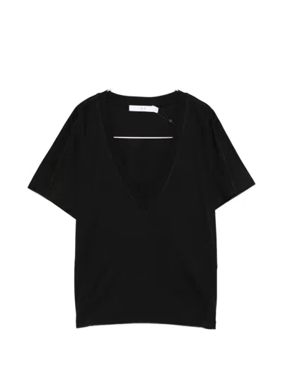 Iro V-neck T-shirt In Black