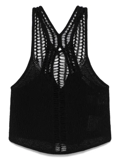 Iro V-neck Top In Black