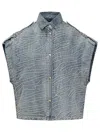 Iro Valentina Overshirt In Blue
