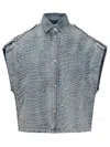 Iro Valentina Overshirt In Blue