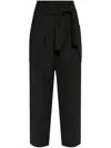 Iro Arrison Pants In Black Wool In Black