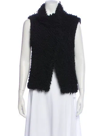 Pre-owned Iro Vest In Black