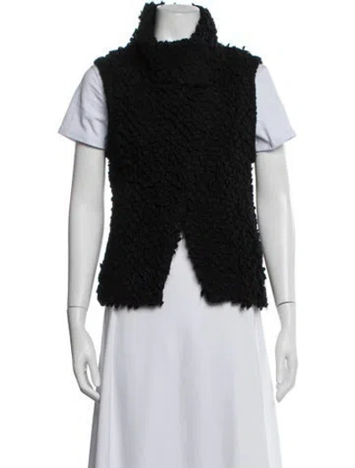 Pre-owned Iro Vest In Black