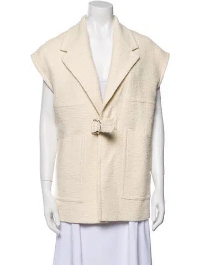 Pre-owned Iro Vest In Neutral