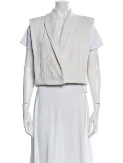 Pre-owned Iro Vest In Neutrals