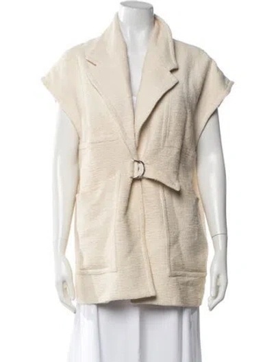 Pre-owned Iro Vest In Neutrals
