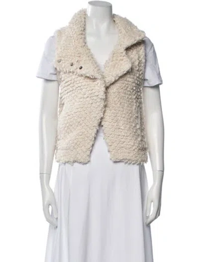 Pre-owned Iro Vest In Neutrals