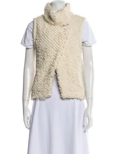 Pre-owned Iro Vest In White