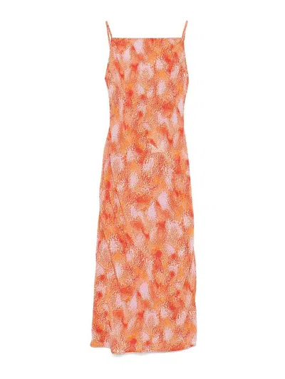 IRO VESTIDO MIDI - NARANJA