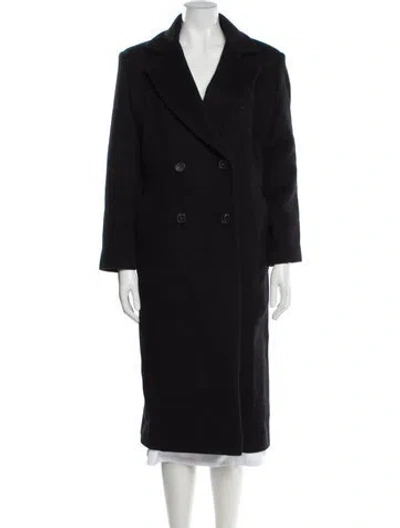 Pre-owned Iro Virgin Wool Coat In Black