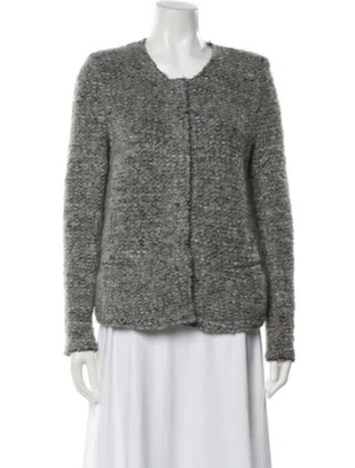 Pre-owned Iro Virgin Wool Evening Jacket In Gray