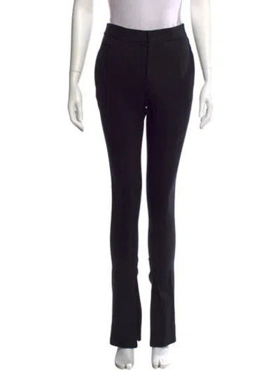 Pre-owned Iro Virgin Wool Skinny Leg Pants In Black