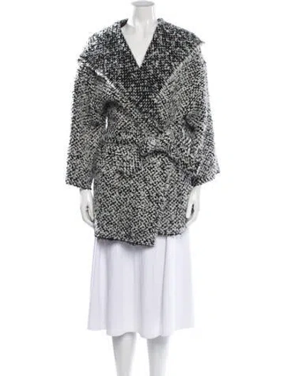 Pre-owned Iro Virgin Wool Tweed Pattern Sweater In Neutrals