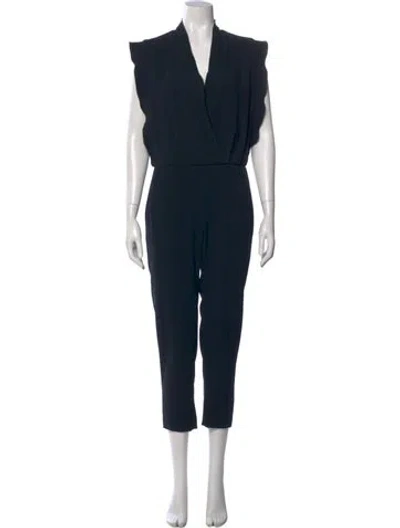 Pre-owned Iro V-neck Jumpsuit In Black