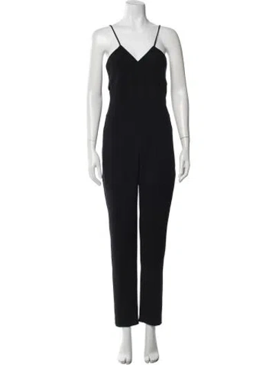 Pre-owned Iro V-neck Jumpsuit In Black