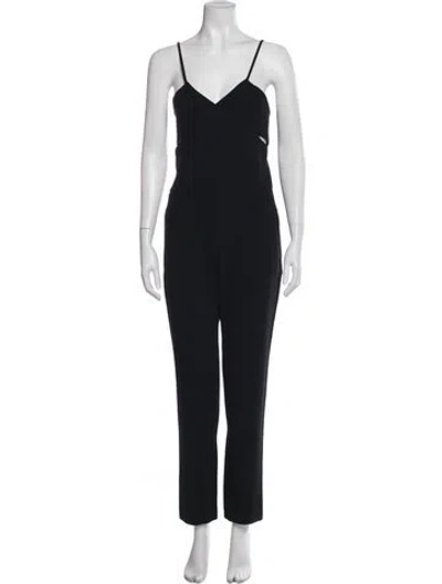 Pre-owned Iro V-neck Jumpsuit In Black
