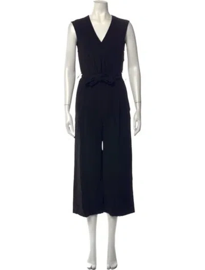 Pre-owned Iro V-neck Jumpsuit In Black