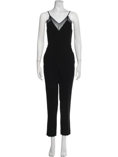 Pre-owned Iro V-neck Jumpsuit In Black