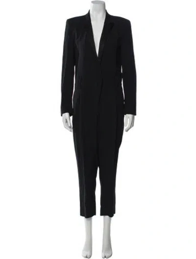 Pre-owned Iro V-neck Jumpsuit In Black