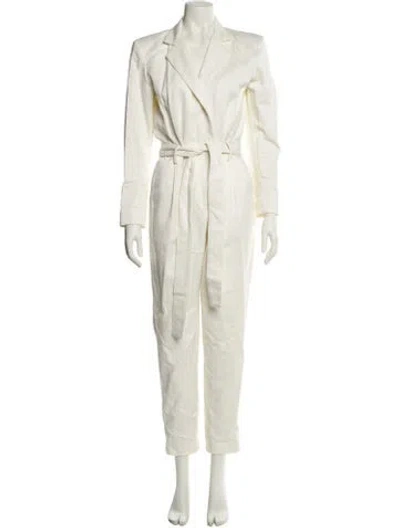 Pre-owned Iro V-neck Jumpsuit In Neutral