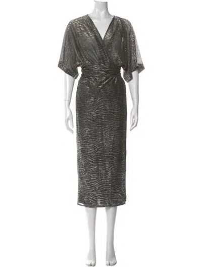 Pre-owned Iro V-neck Long Dress