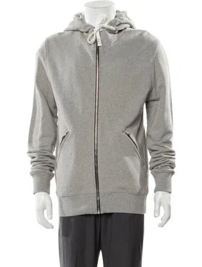 Pre-owned Iro V-neck Long Sleeve Hoodie W/ Tags In Gray