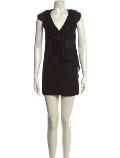 Pre-owned Iro V-neck Mini Dress