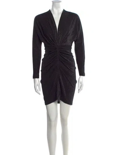 Pre-owned Iro V-neck Mini Dress In Multi