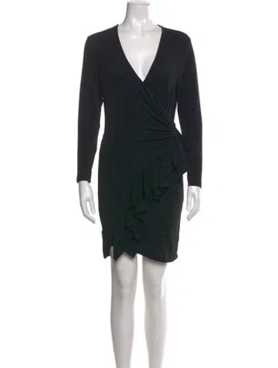 Pre-owned Iro V-neck Mini Dress In Multi