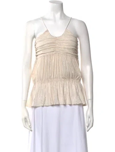 Pre-owned Iro V-neck Sleeveless Top