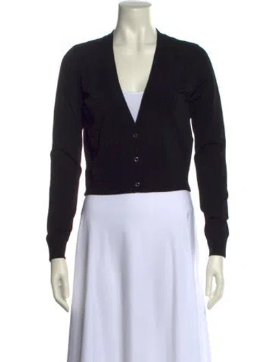 Pre-owned Iro V-neck Sweater In Black